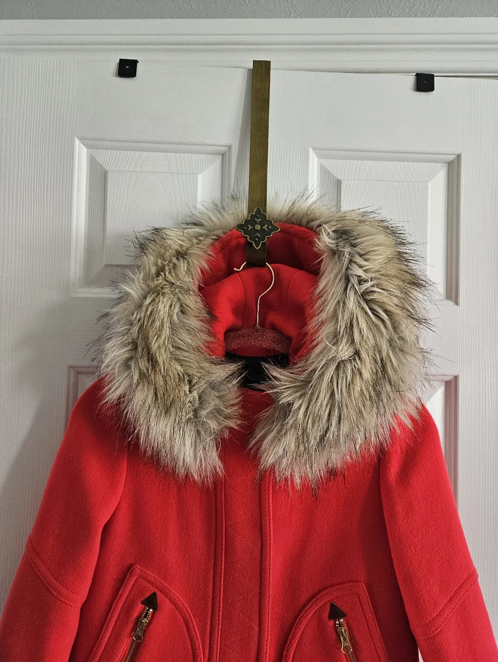 NWOT J.Crew New Chateau Parka Coat In Italian Stadium Cloth- Petite Size 00 - Picture 10 of 13